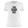 V-Neck Short-SL White Front