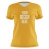 V-Neck Short-SL Yellow Front