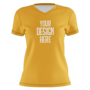 V Neck Half Sleeve