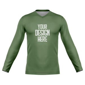 V Neck Long Sleeve